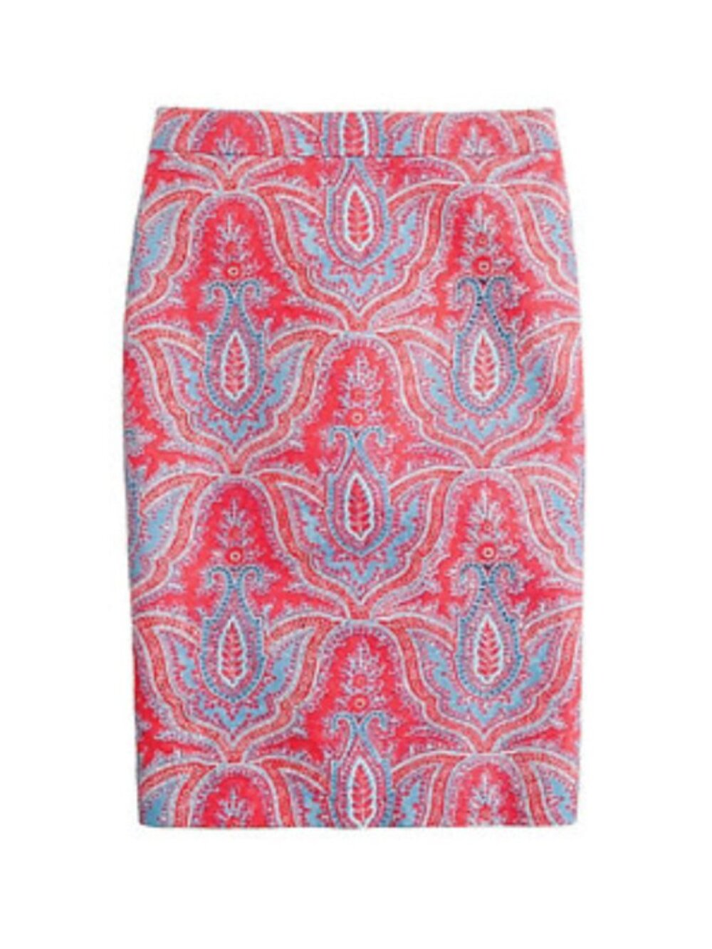 J.Crew No. 2 Pencil Skirt in Raj Paisley